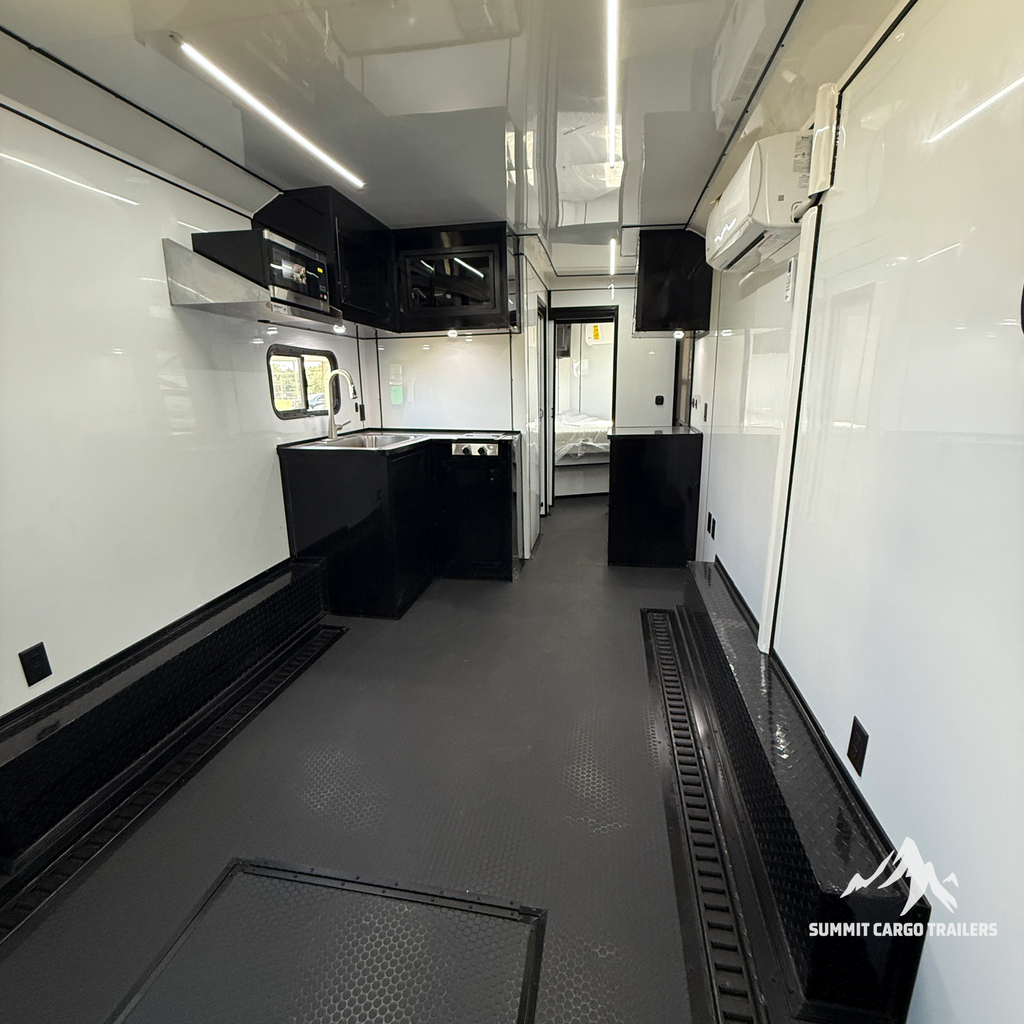 8.5X30TA Charcoal Race Ready Trailer