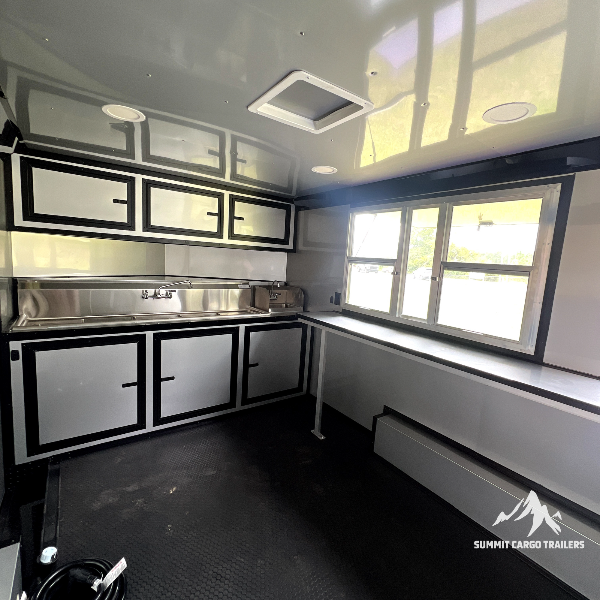 8.5X14TA Purple Concession Trailer