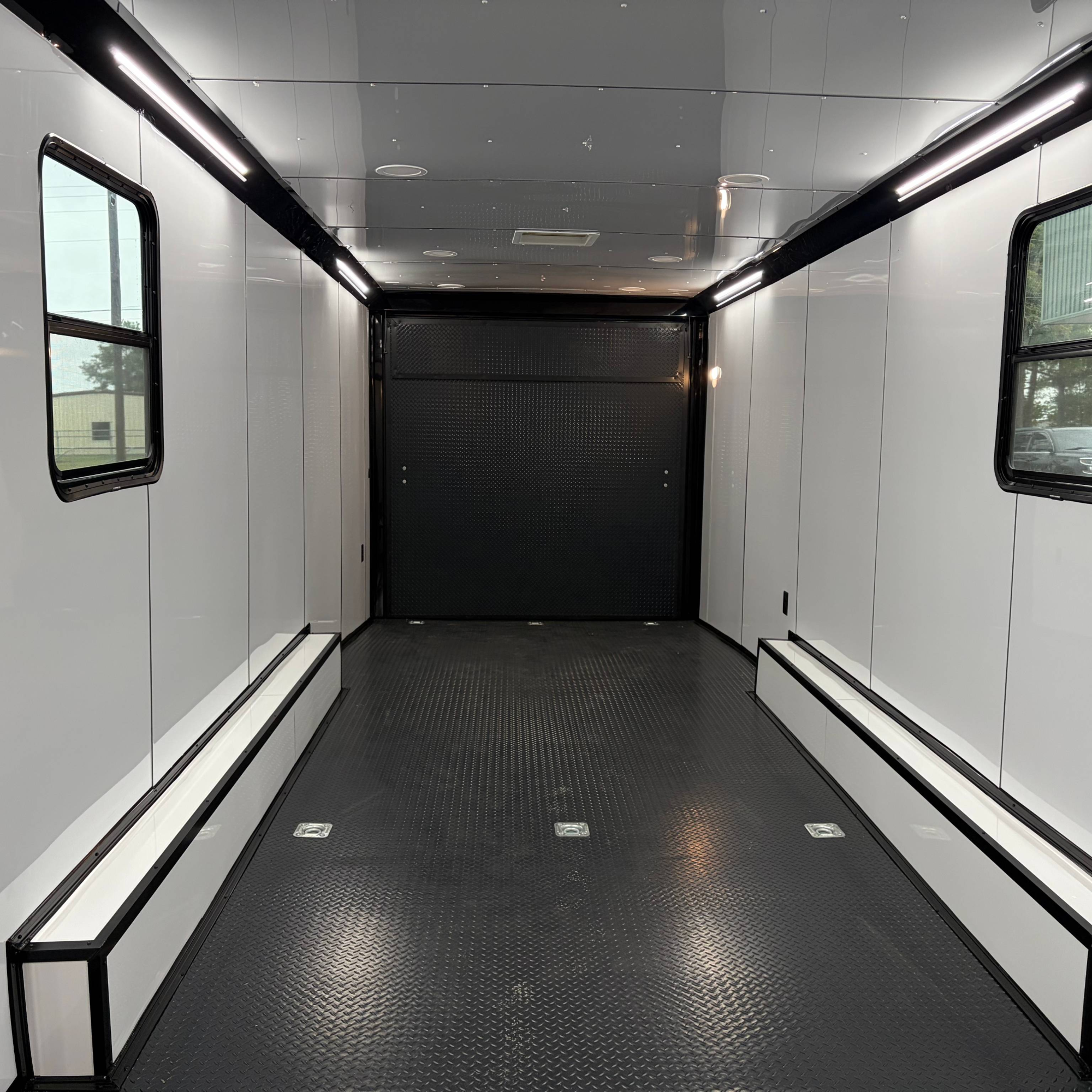 8.5X36TTA3 Black Race Ready Trailer
