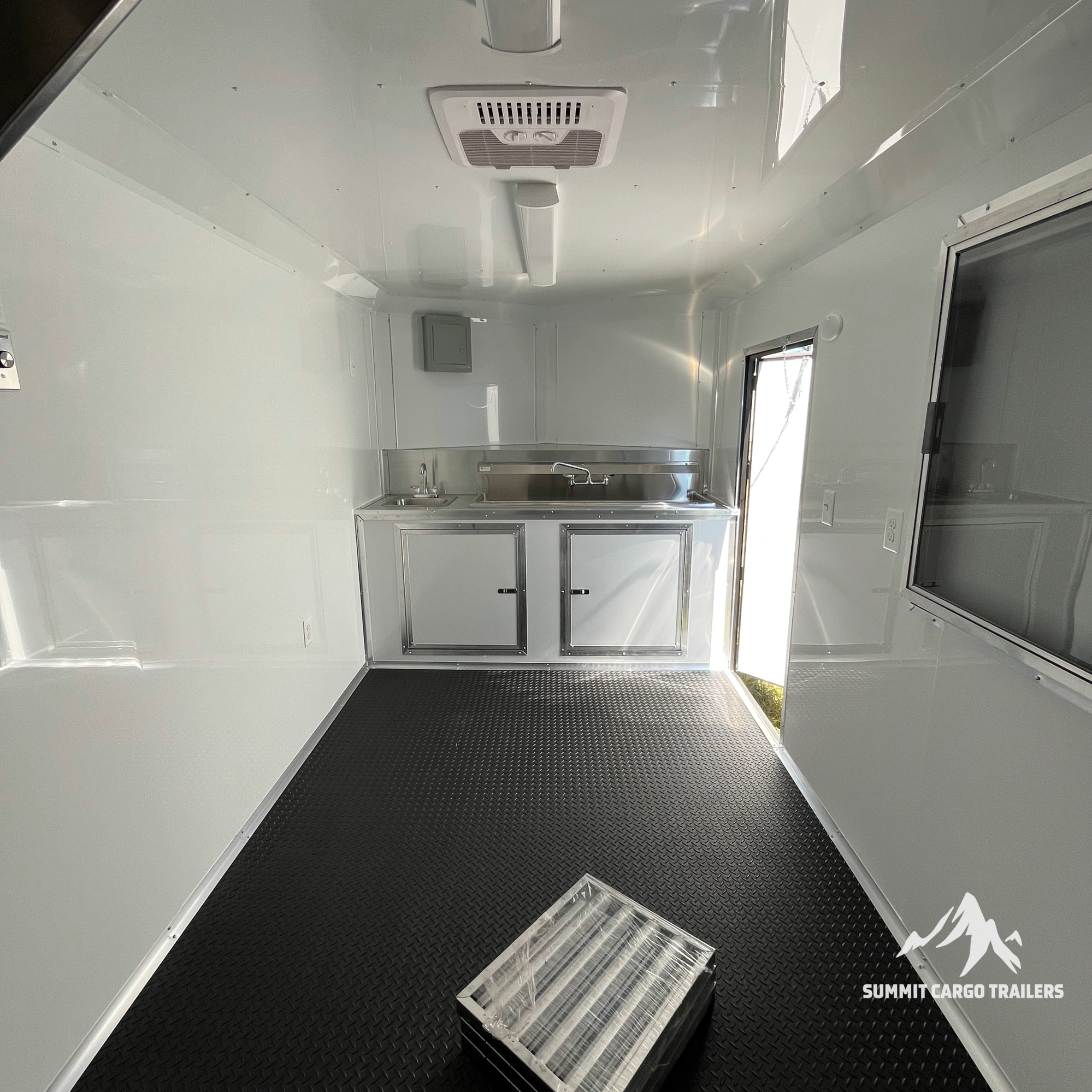 7X14TA Pink Concession Trailer