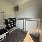 7X14TA White Pet Grooming Trailer