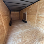 8.5X26TA White Car Hauler Trailer