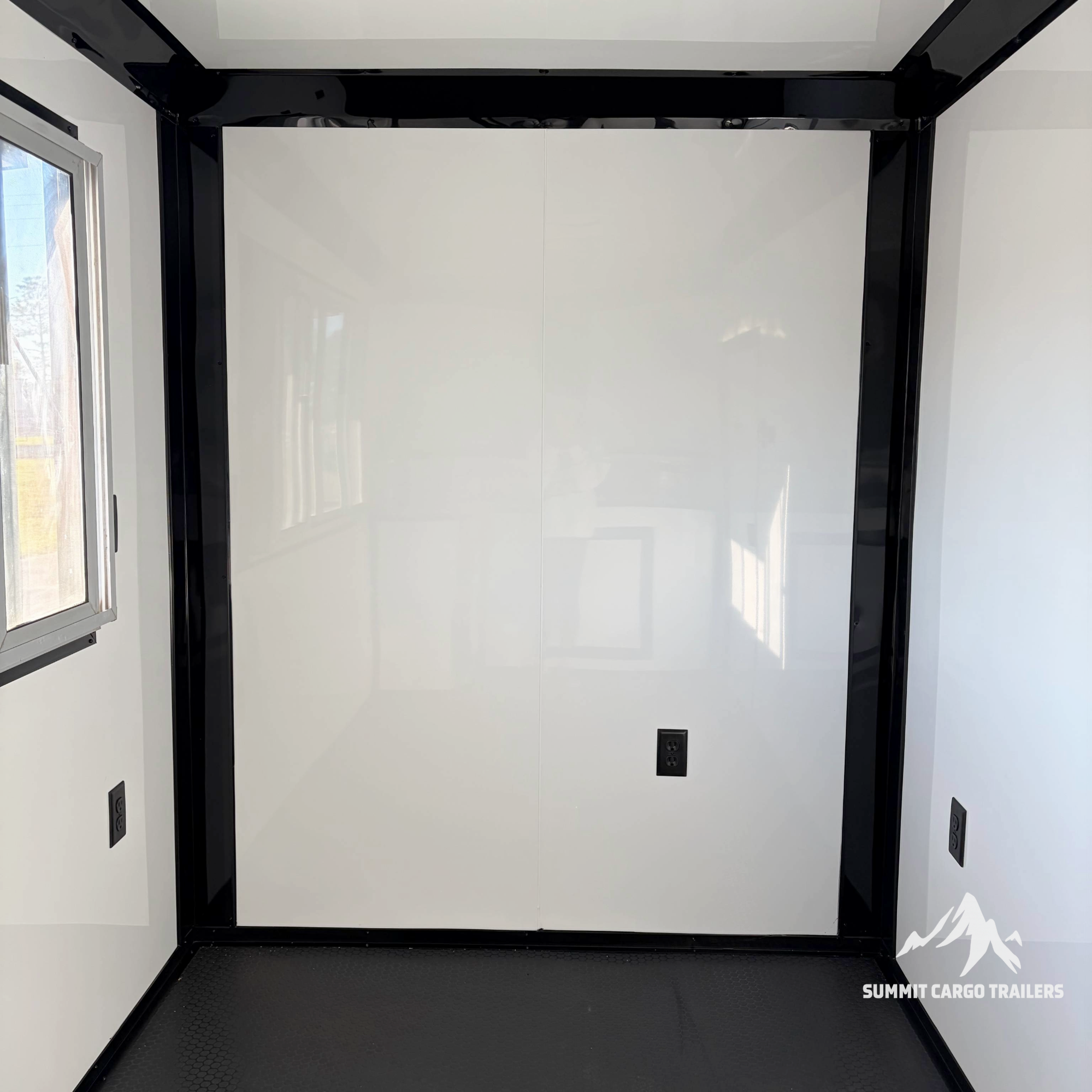 6X12SA White Concession Trailer