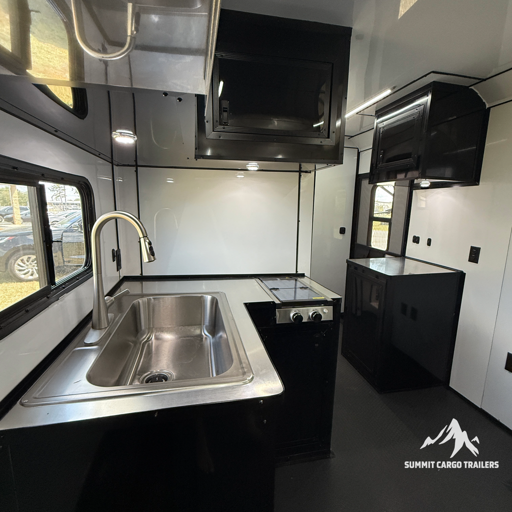 8.5X30TA Charcoal Race Ready Trailer