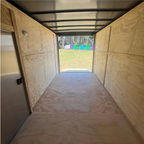 7X14TA White Standard Trailer