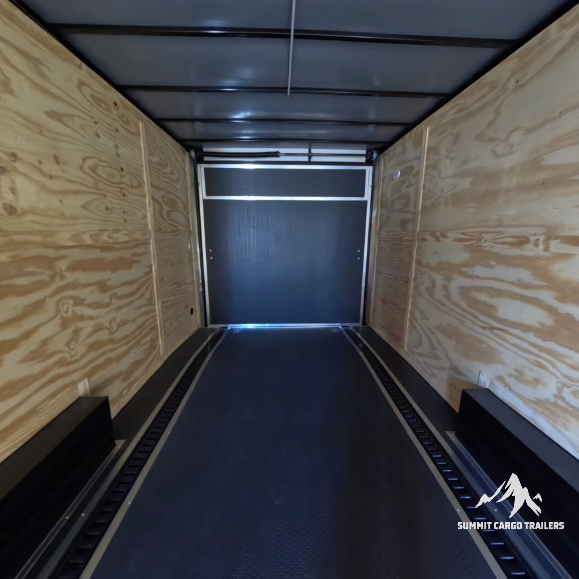 8.5X28TA Black Car Hauler Trailer