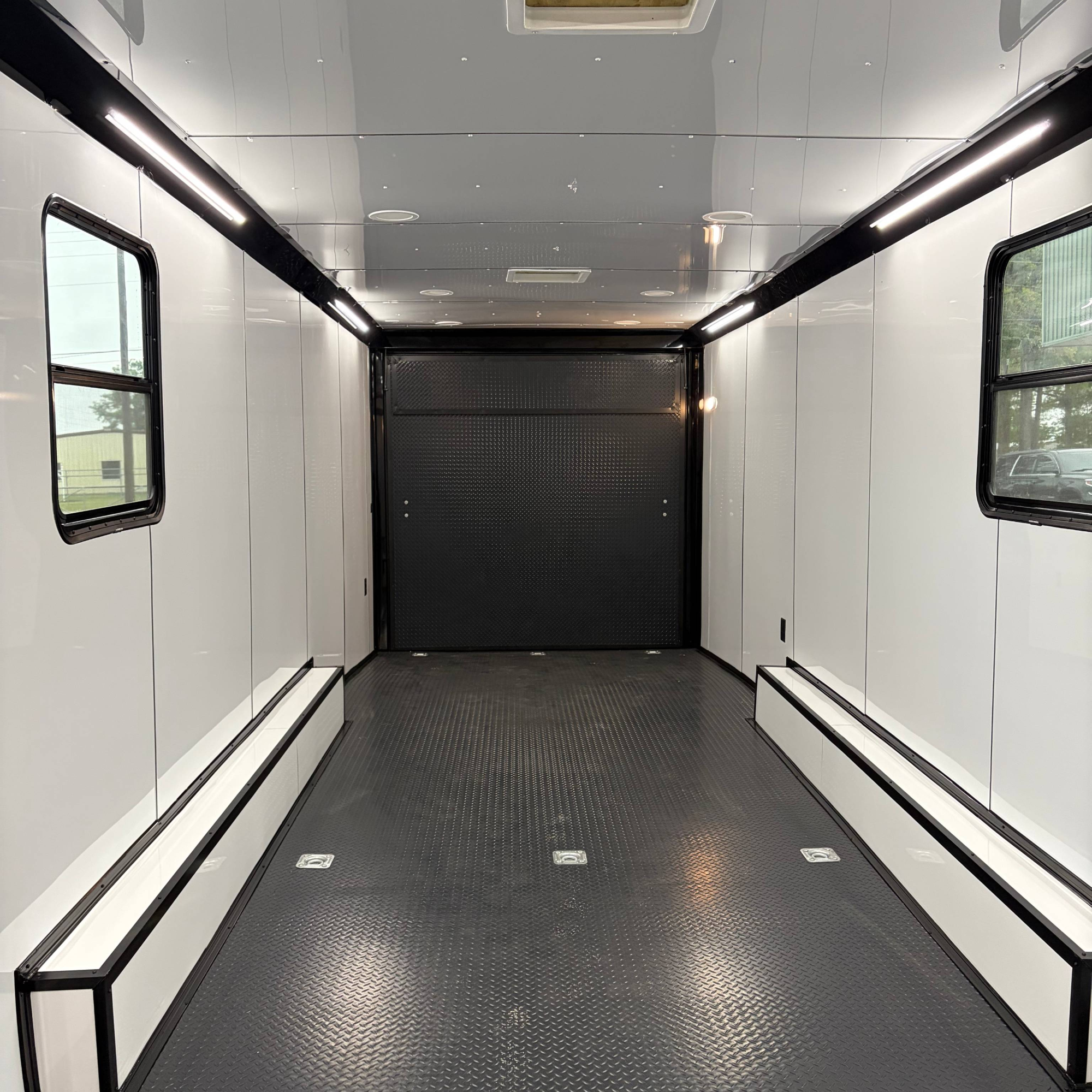 8.5X36TTA3 Black Race Ready Trailer