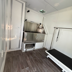 7X14TA White Pet Grooming Trailer