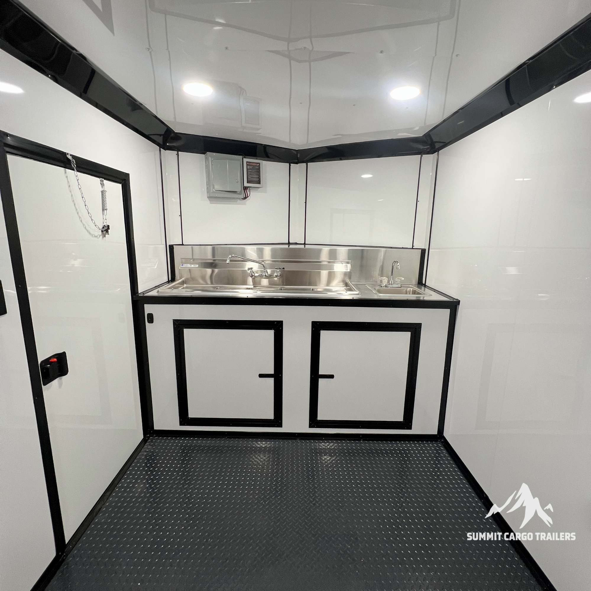 7X14TA Tan Concession Trailer