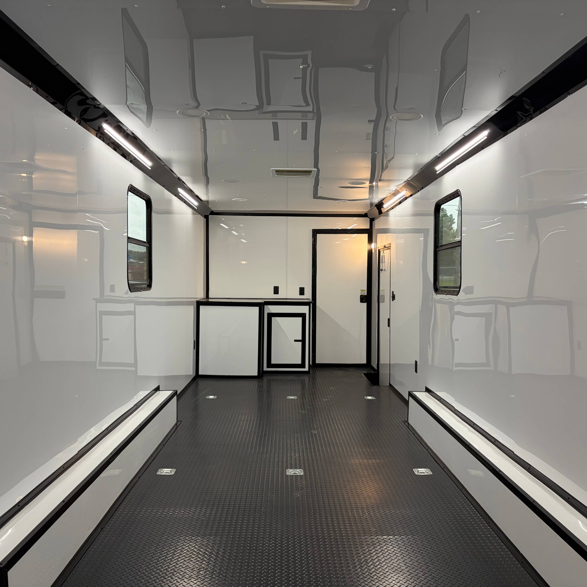 8.5X36TTA3 Black Race Ready Trailer