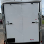 6X12SA White Standard Trailer