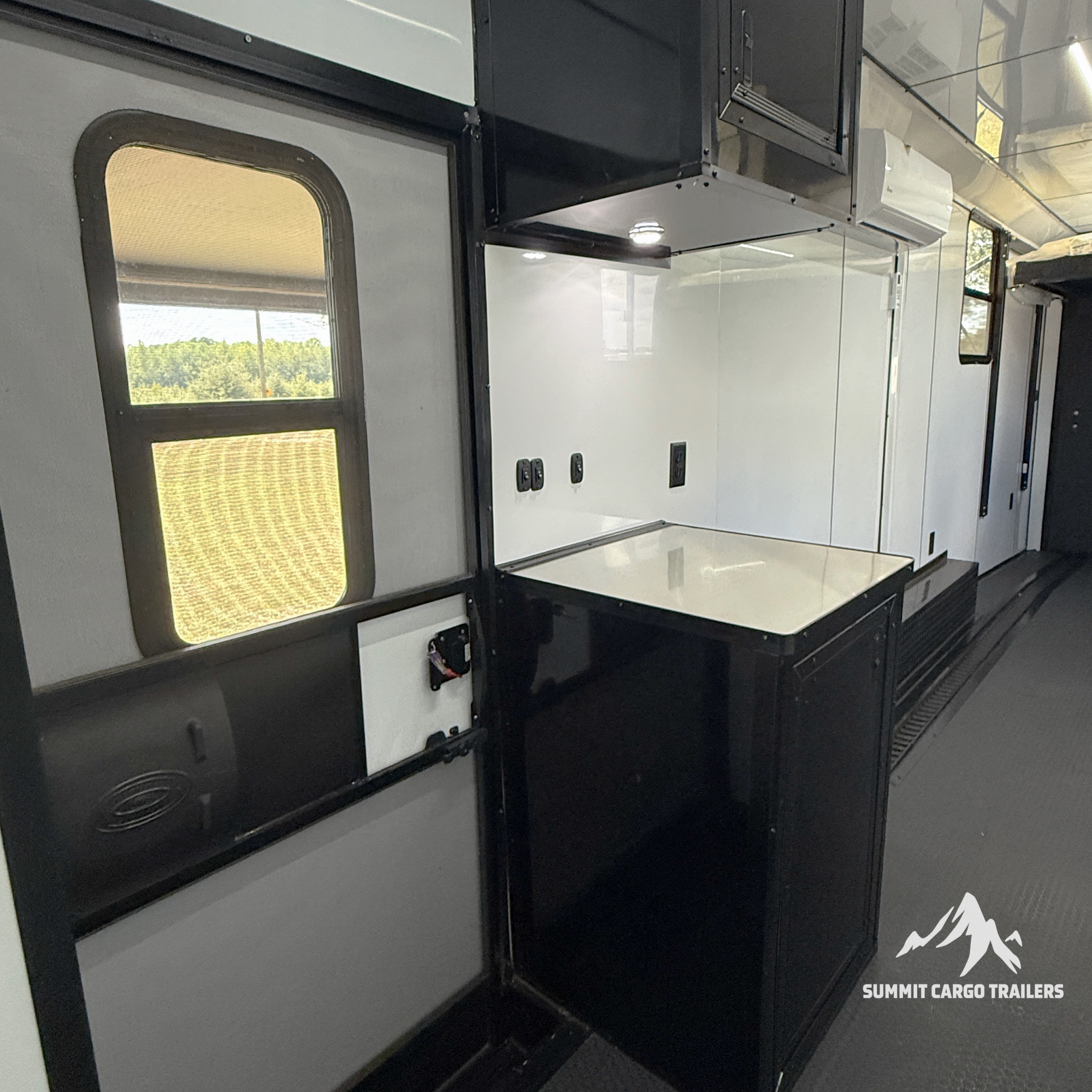 8.5X30TA Charcoal Race Ready Trailer