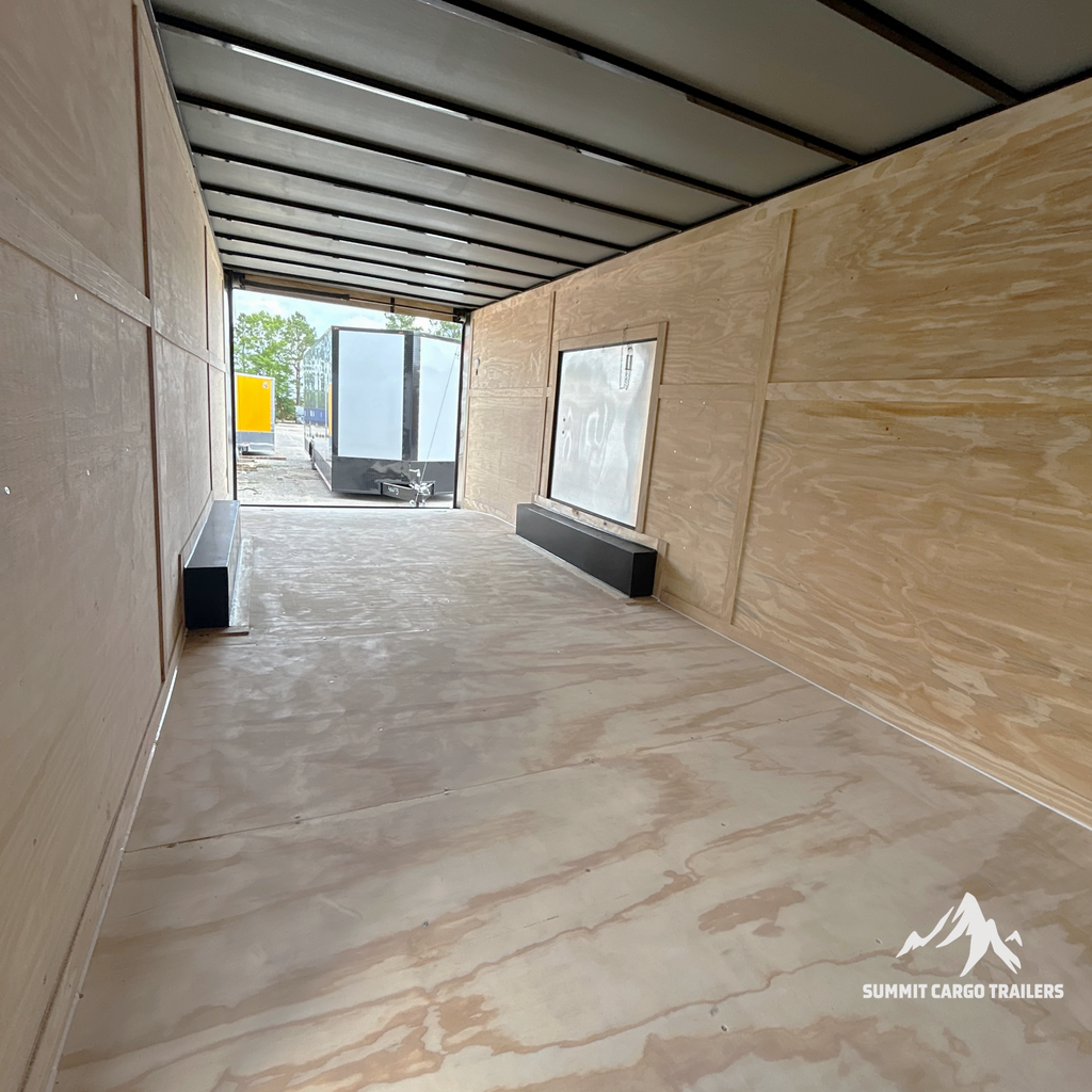 8.5X26TA3 Blue Car Hauler Trailer