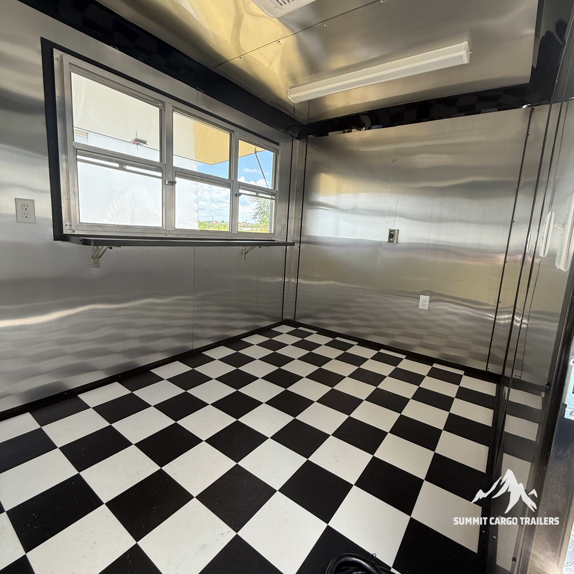 7X12TA Copper Beverage Concession Trailer