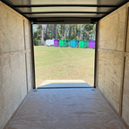 7X14TA White Standard Trailer