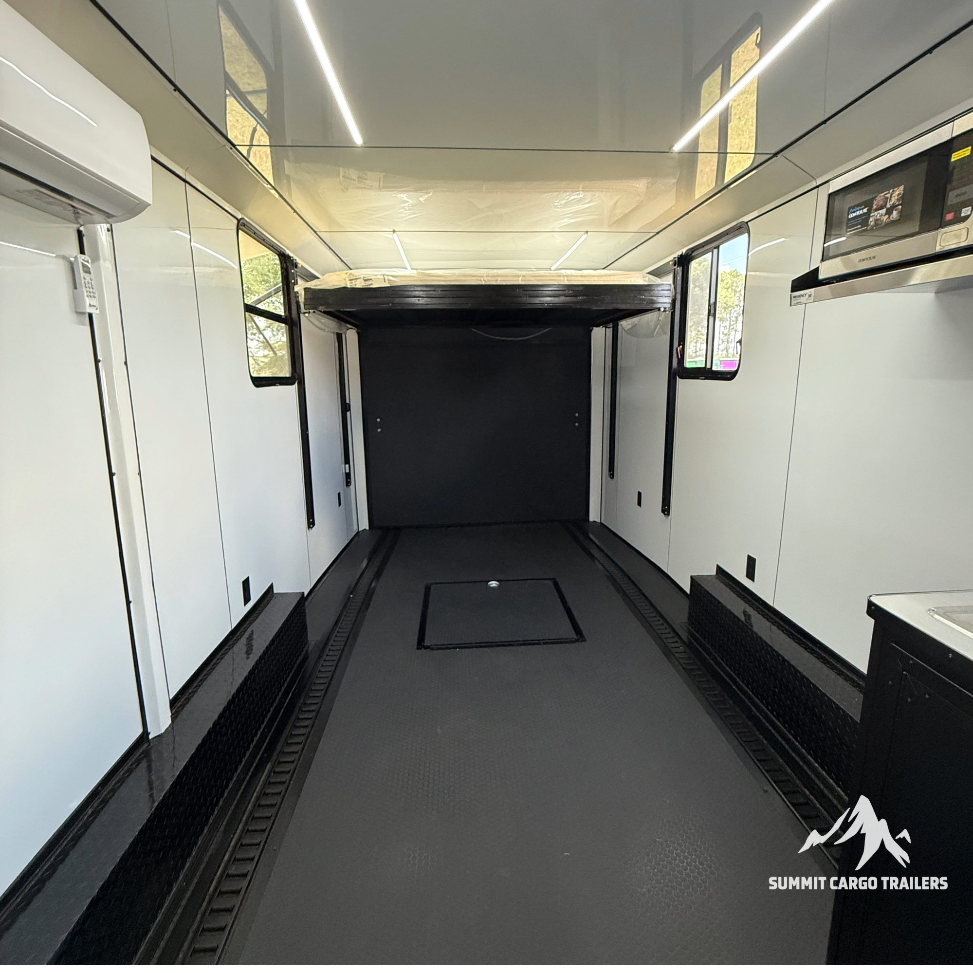 8.5X30TA Charcoal Race Ready Trailer