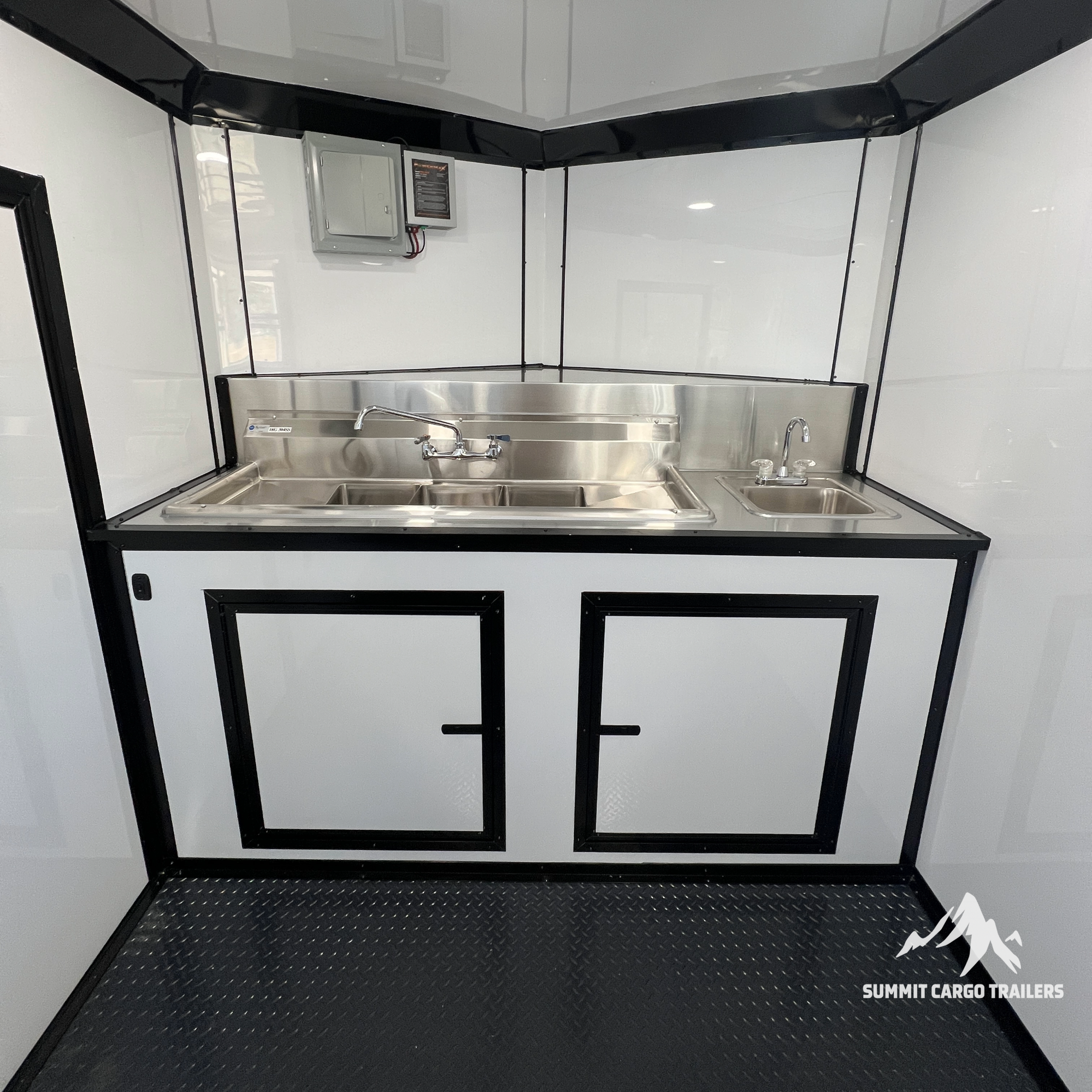 7X14TA Tan Concession Trailer