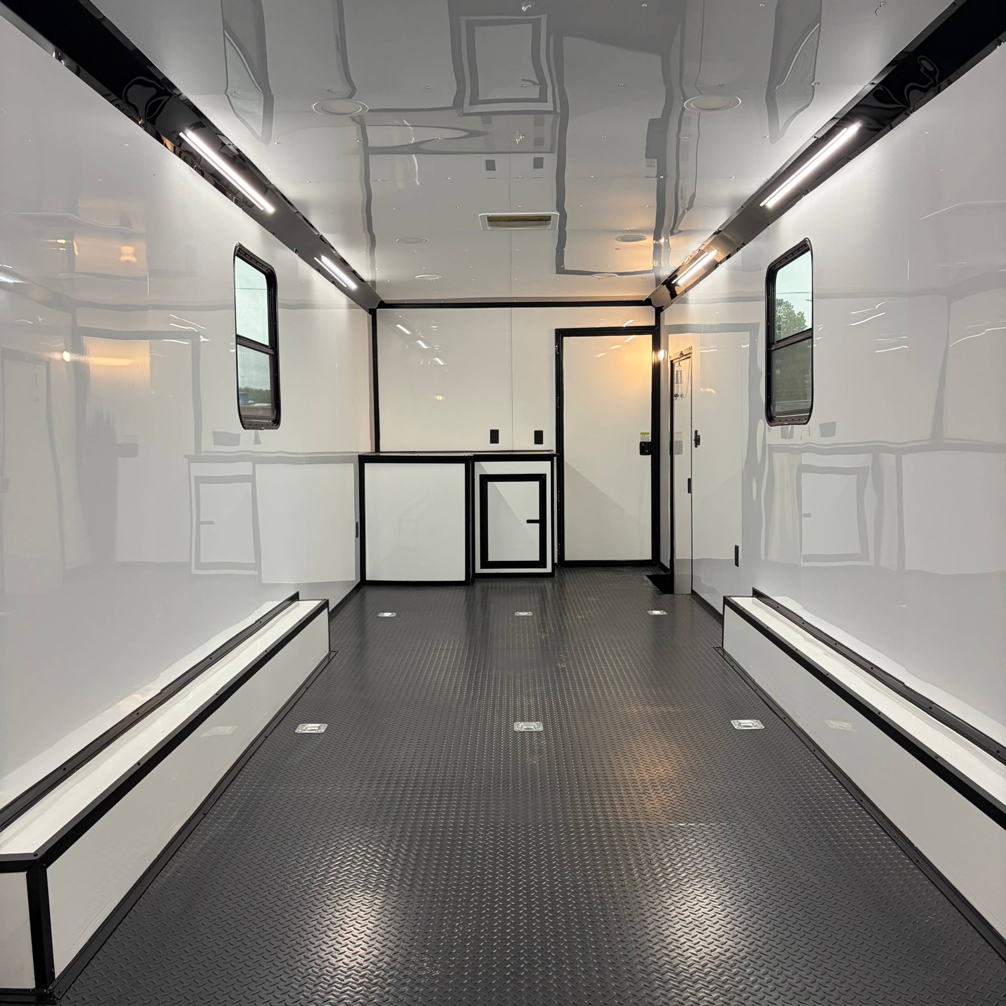 8.5X36TTA3 Black Race Ready Trailer