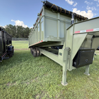 8.5X20TA Army Green Dump Trailer