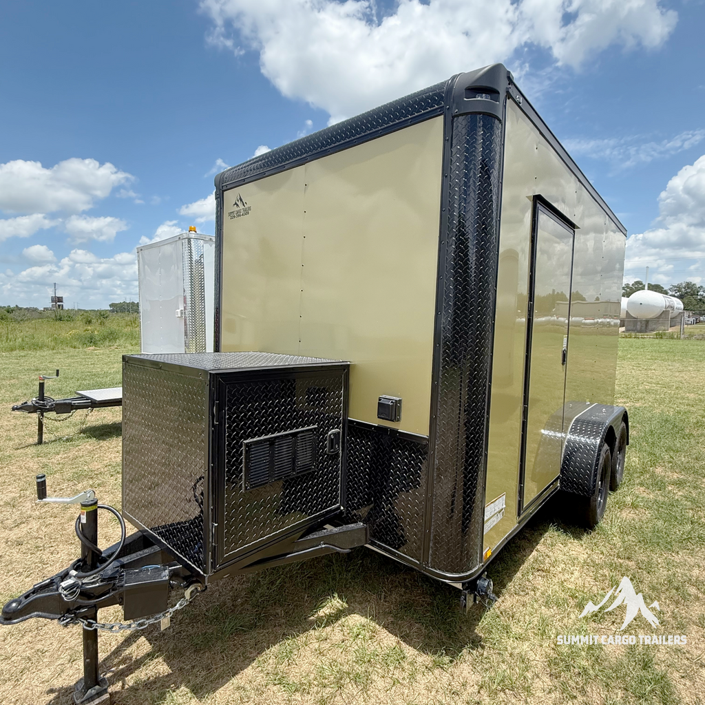 7X12TA Copper Beverage Concession Trailer