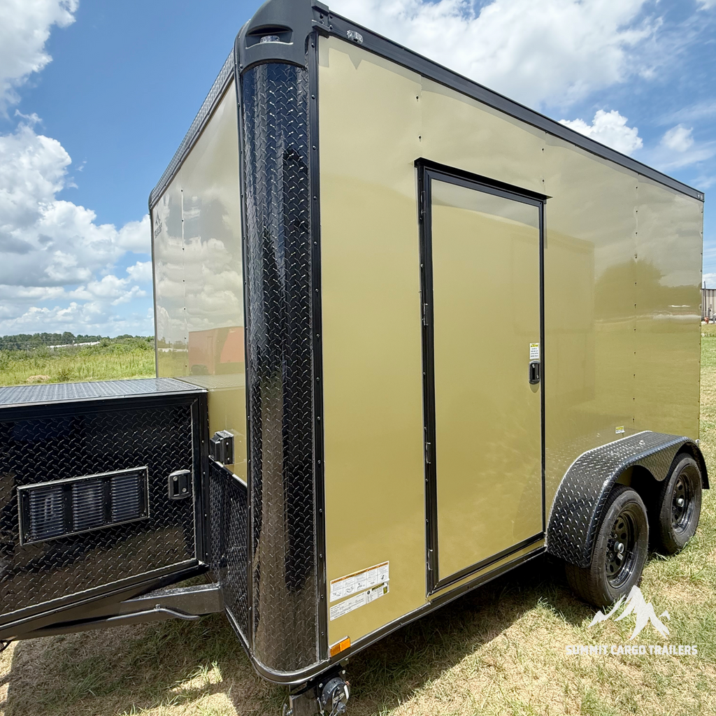 7X12TA Copper Beverage Concession Trailer
