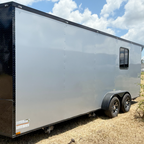 7X20TA Silver Race Ready Trailer