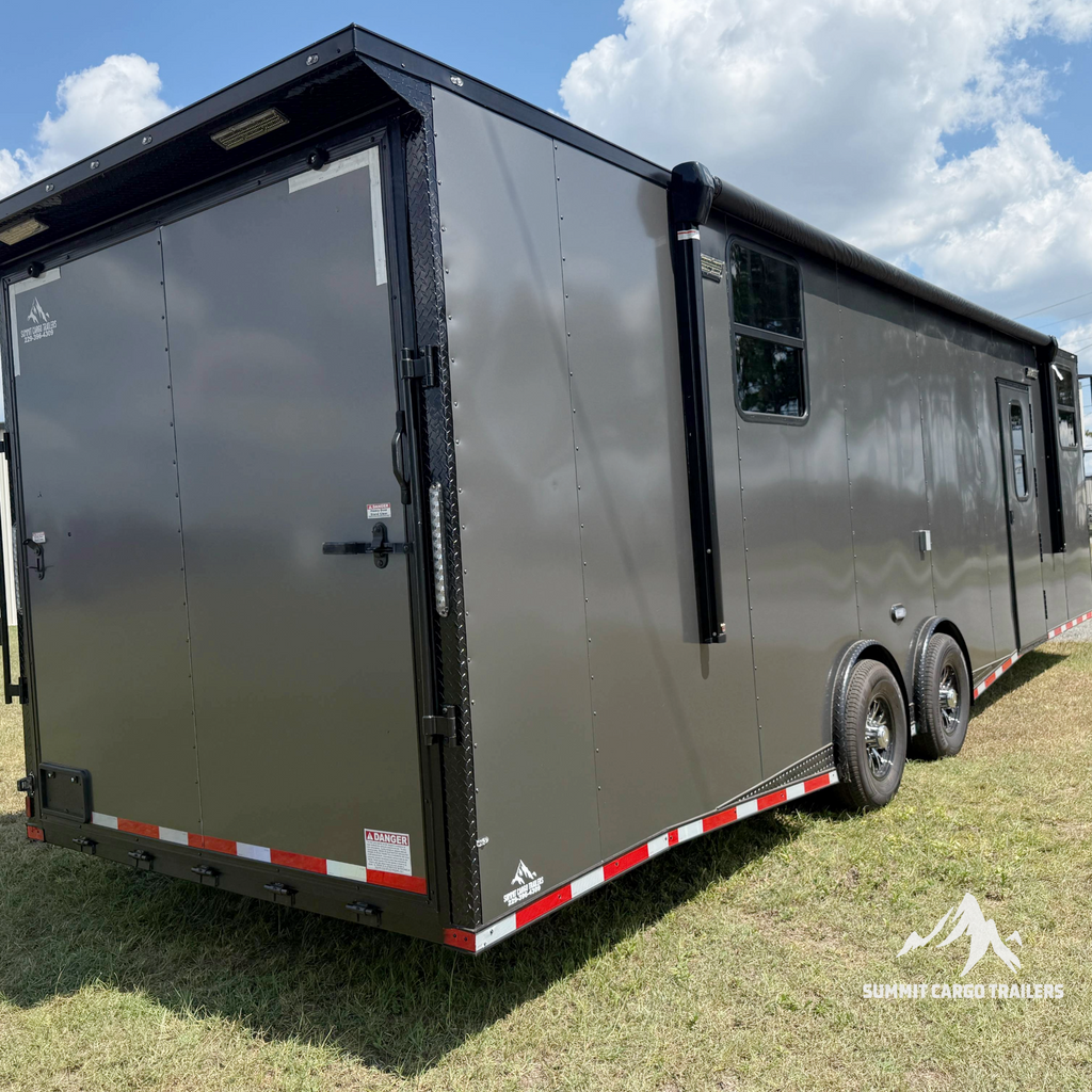 8.5X30TA Charcoal Race Ready Trailer