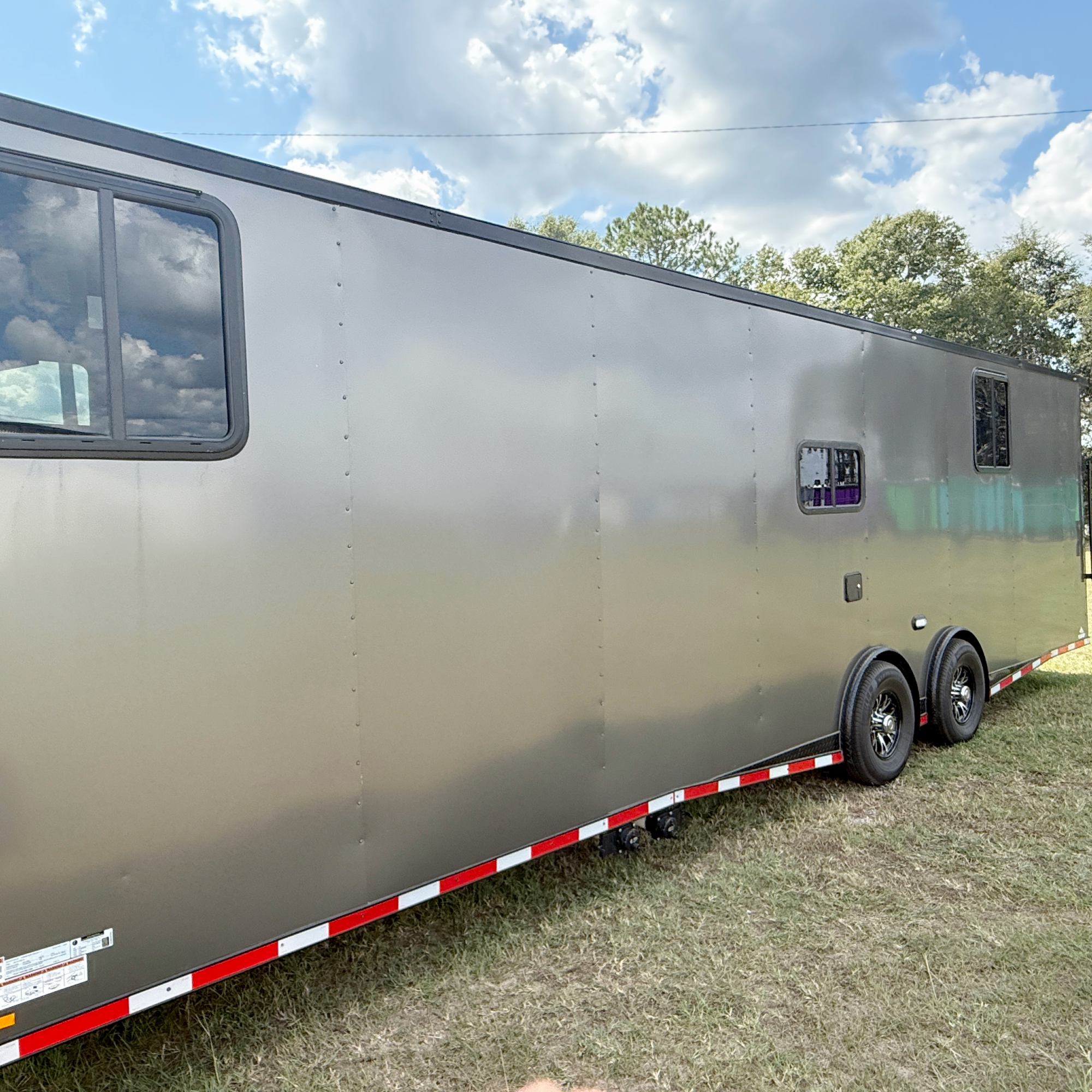 8.5X30TA Charcoal Race Ready Trailer
