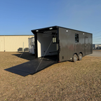 8.5X24TA3 Charcoal Race Ready Trailer