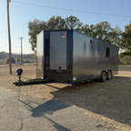 8.5X24TA3 Charcoal Race Ready Trailer