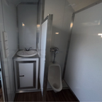 7X12SA5 White Bathroom Trailer