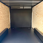 8.5X16TA3 Black Work Trailer