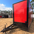 8.5X26TA3  Red Race Ready Trailer