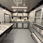 8.5X16TA Charcoal Concession Trailer