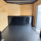 8.5X16TA3 Black Work Trailer