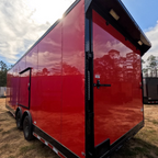 8.5X26TA3  Red Race Ready Trailer