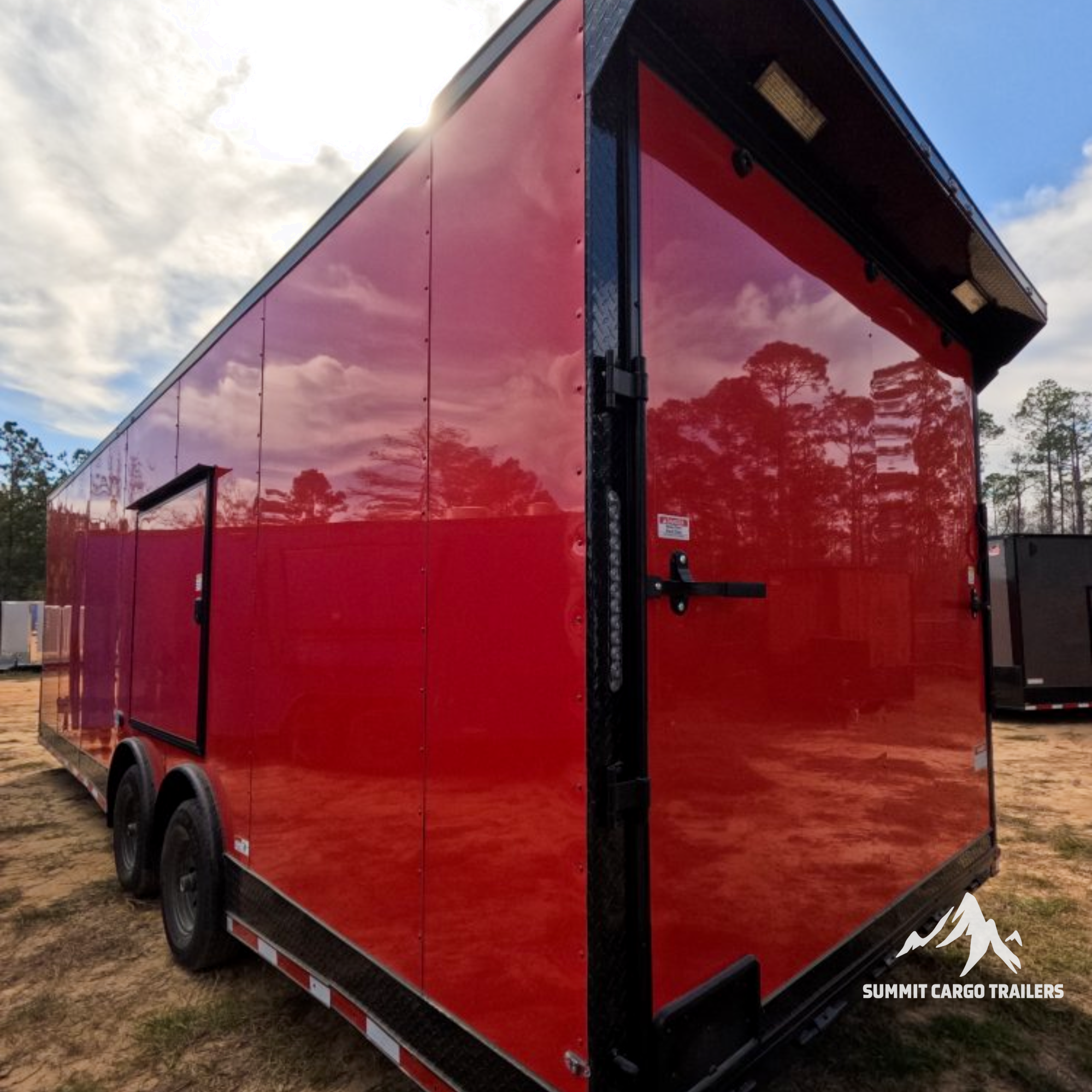 8.5x26TA Red Race Ready Trailer
