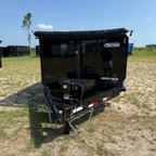 7X14TA Black Dump Trailer