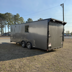 8.5X24TA3 Charcoal Race Ready Trailer