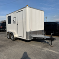 7X12TA White Spliicing Trailer