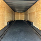 8.5X32TA5 Bright Blue Car Hauler Trailer