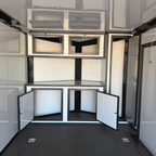 8.5X24TA3 White Car Hauler Trailer