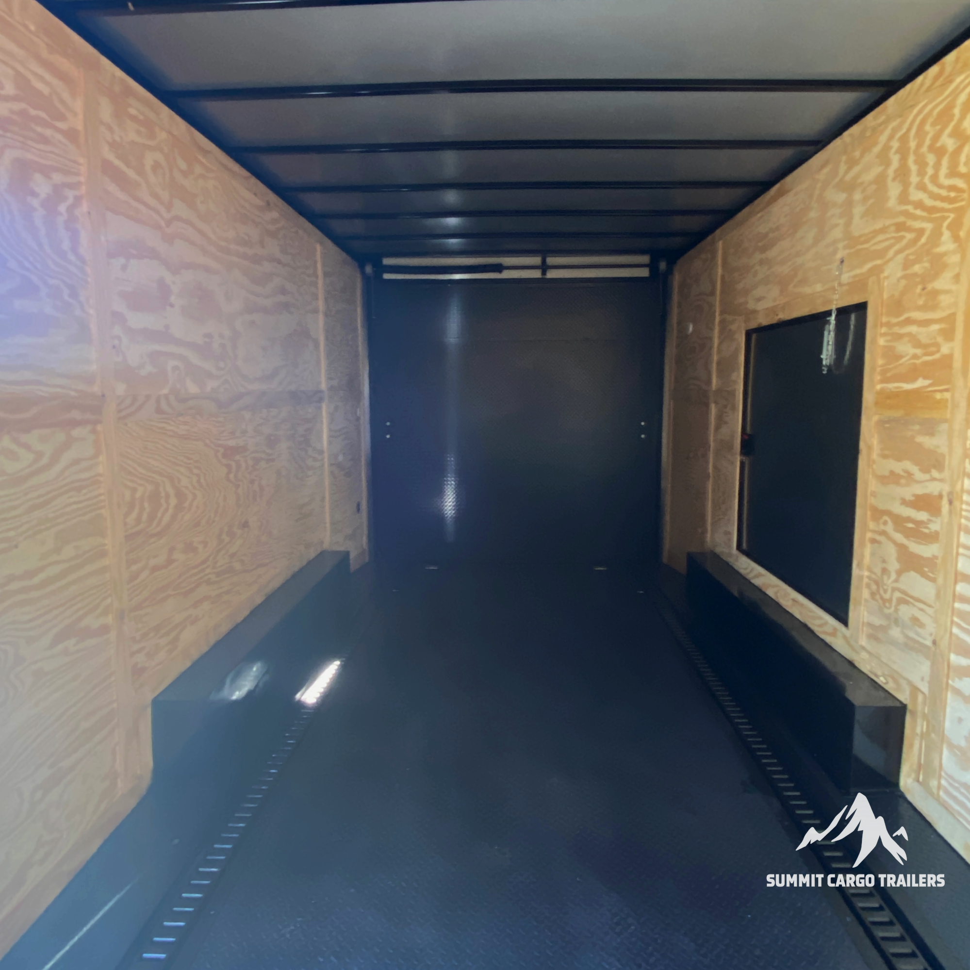 8.5X20TA3 White Car Hauler Trailer