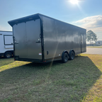 8.5X24TA Charcoal Standard Car Hauler Trailer