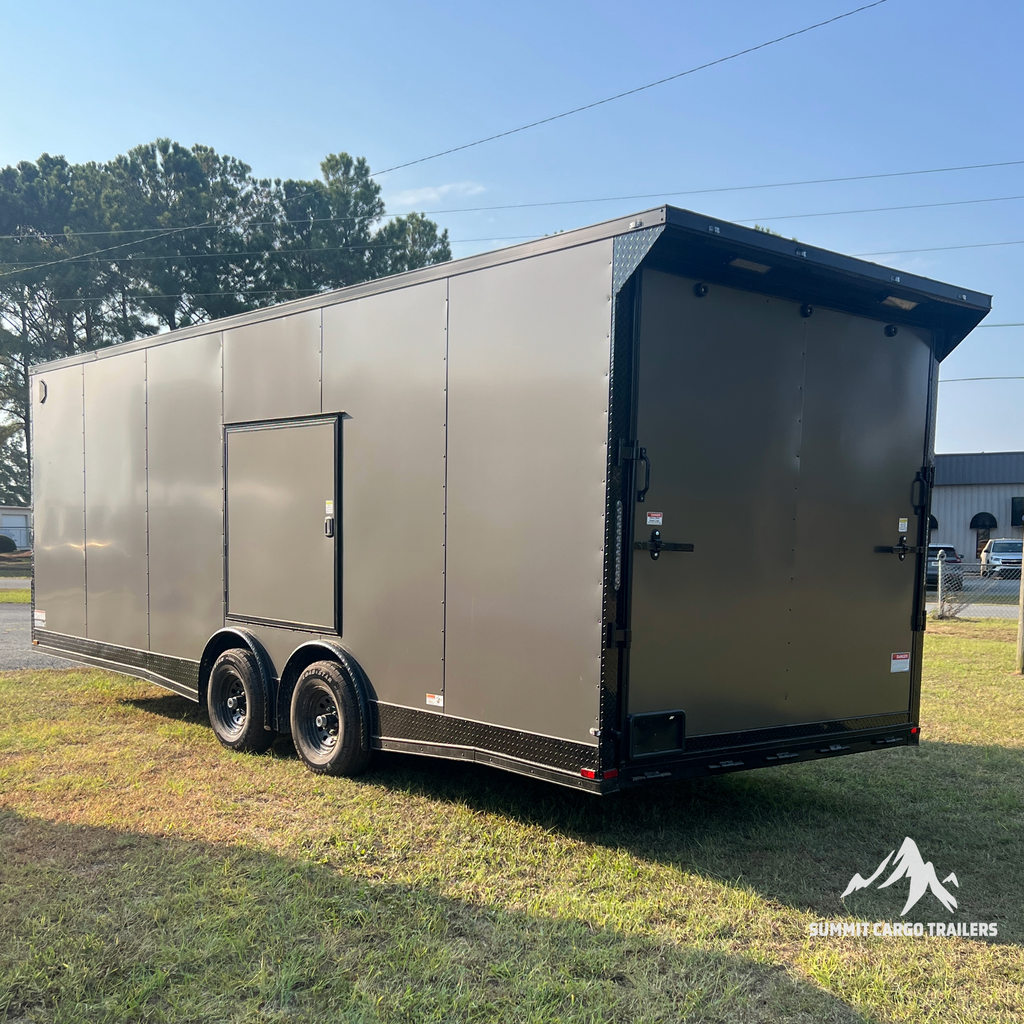 8.5X24TA Charcoal Standard Car Hauler Trailer