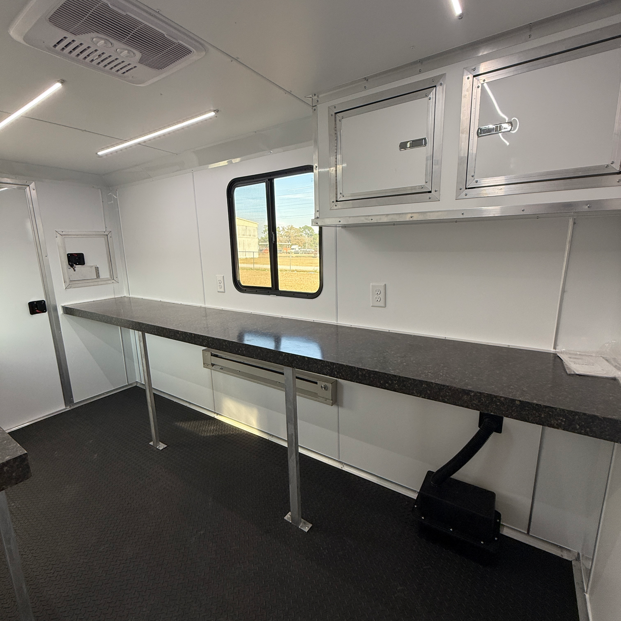 7X12TA White Spliicing Trailer