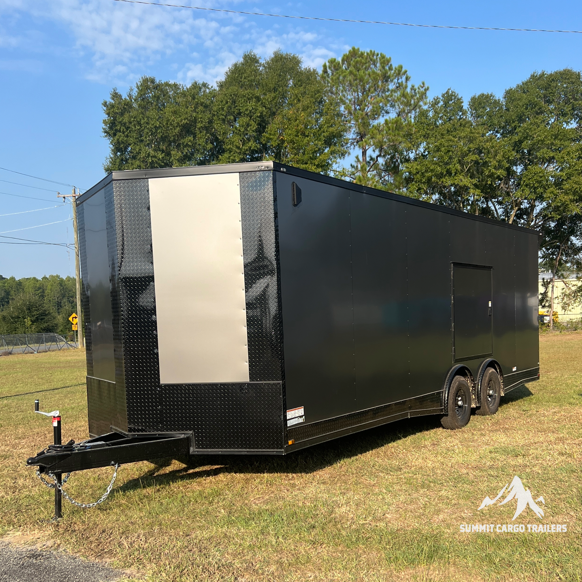 8.5X24TA Charcoal Standard Car Hauler Trailer