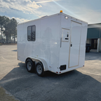 7X12TA White Spliicing Trailer