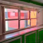 8.5X12TA Lime Green Concession Trailer