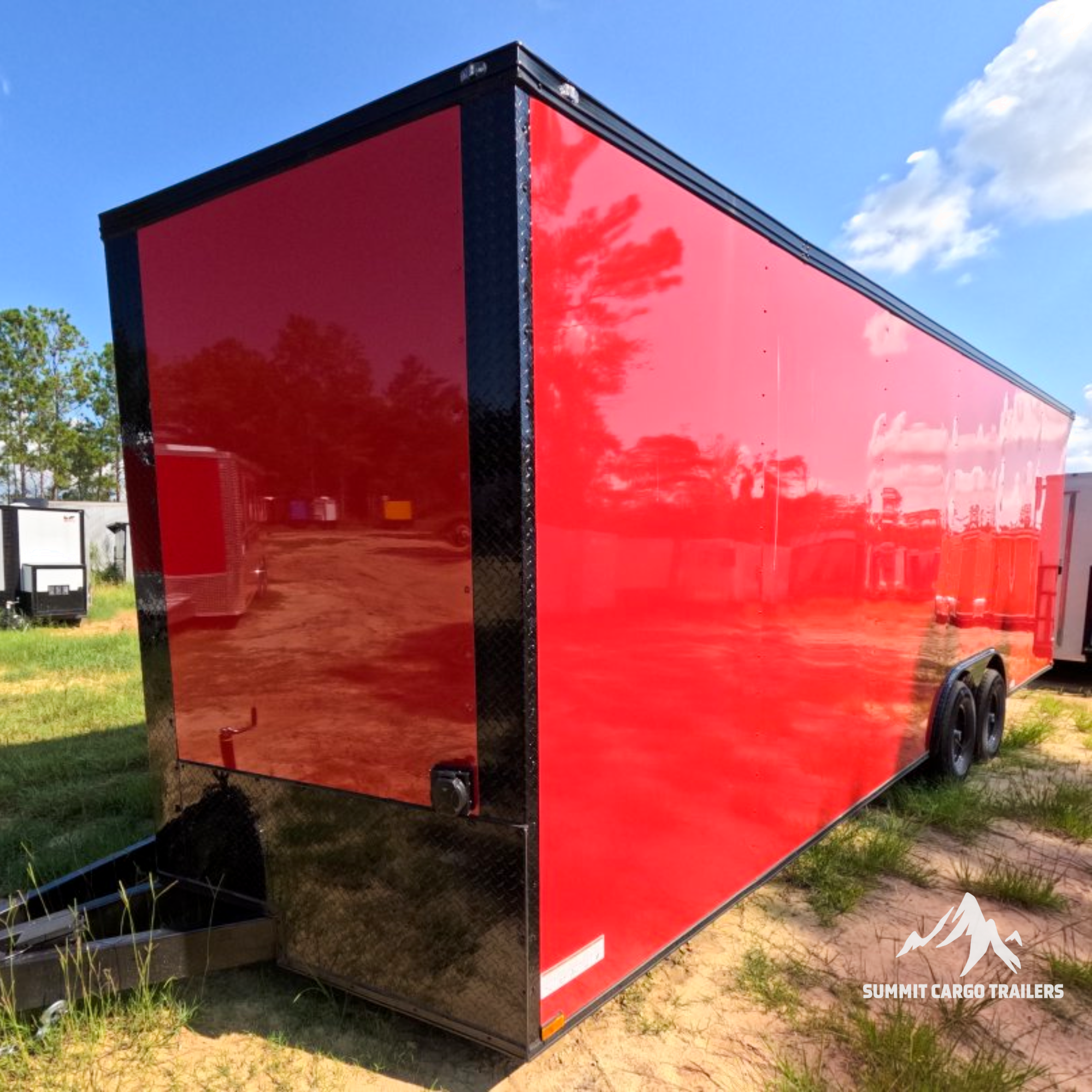 8.5x24TA3 Red Race Ready Trailer
